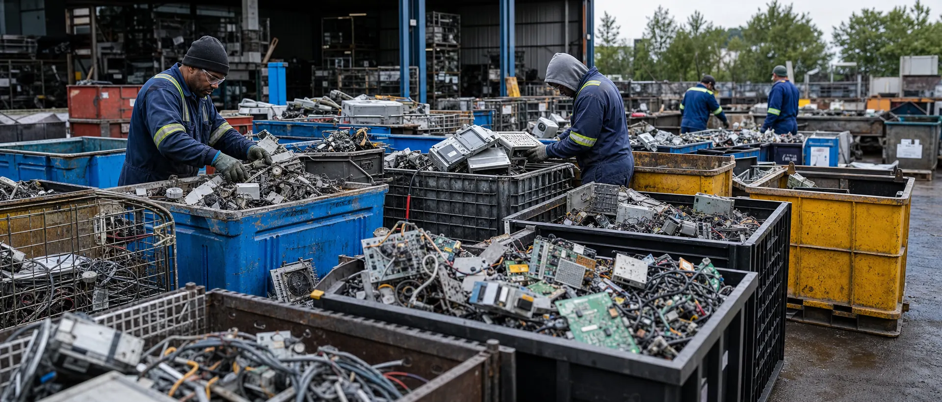 Endüstriyel Elektronik Kart Alımı için gerçek hurda ve geri dönüşüm sahası